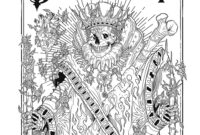 dark art coloring book pages