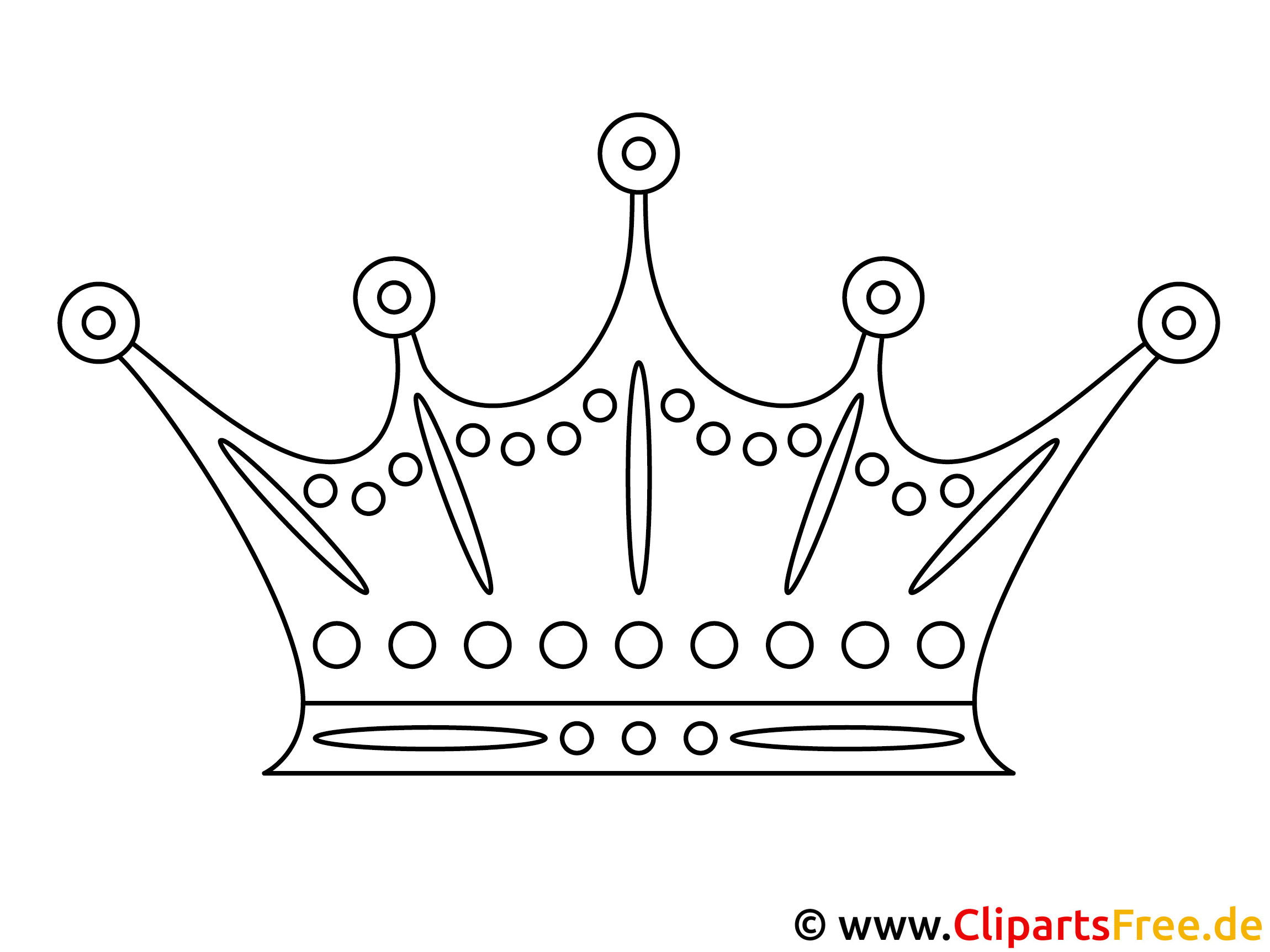 Bastelvorlage Krone Zum Ausdrucken