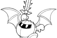 meta knight coloring pages