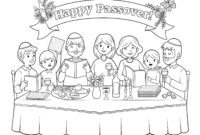 pesach coloring pages pdf