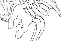 coloring pages of pegasus