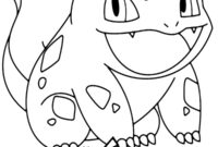 pokemon bulbasaur coloring page