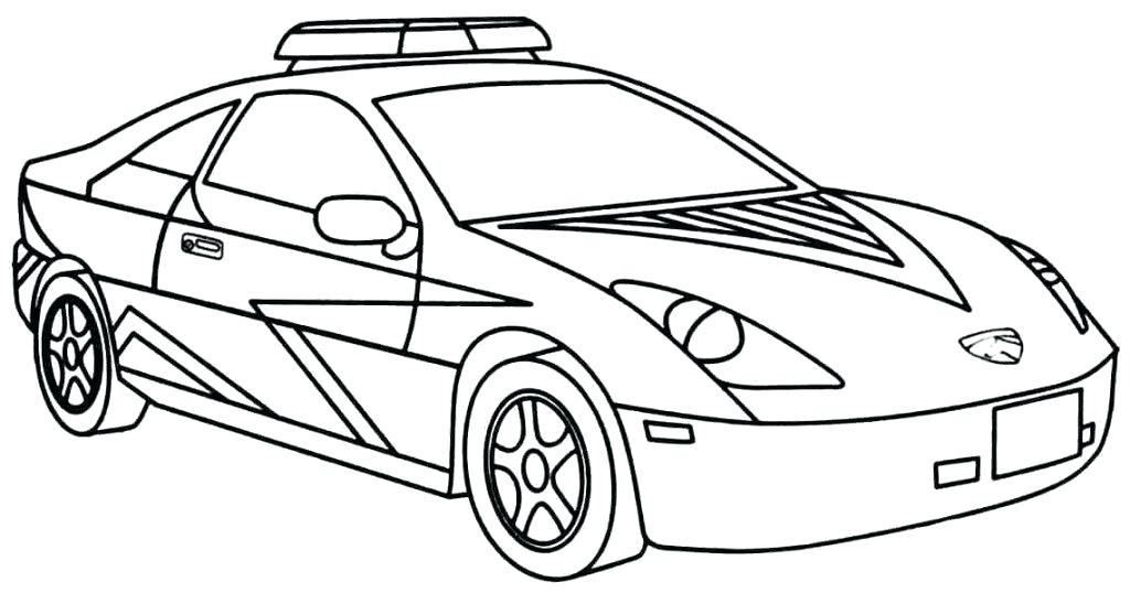 rc car coloring page