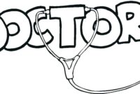 doctor tools coloring pages