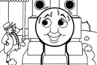 thomas the train birthday coloring pages