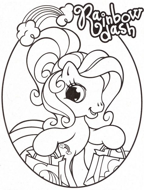 my-little-pony-coloring-pages-10 | Ausmalbilder, Malvorlagen und Ausmalen