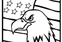 american eagle coloring page