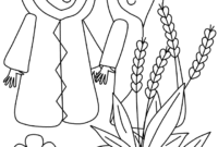 naomi and ruth coloring page