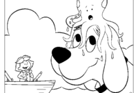 clifford coloring pages