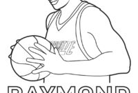 nba coloring pages printable