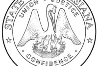 louisiana coloring page