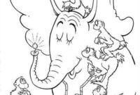 horton hears a who coloring pages