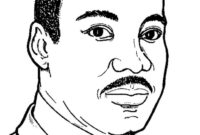 martin luther king jr coloring page 2