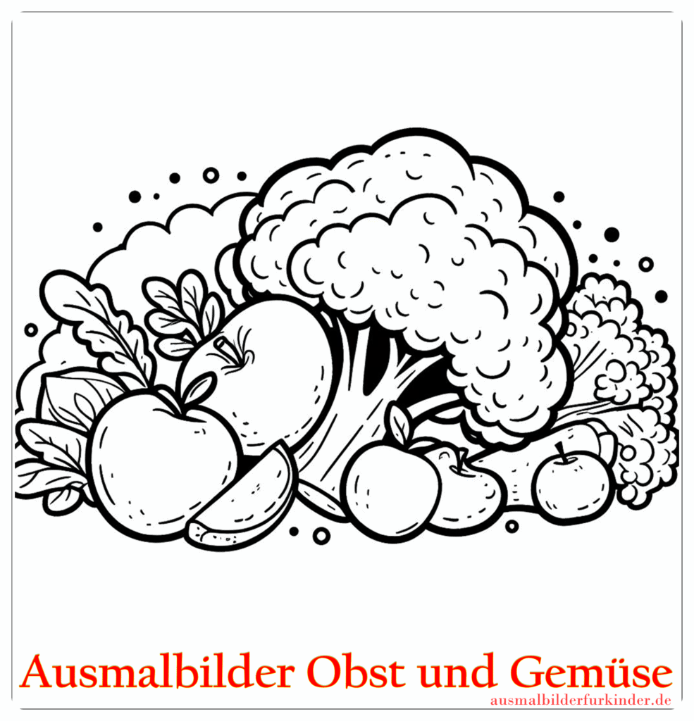 Ausmalbilder Obst und Gemüse 14 by ausmalbilderfurkinder.de