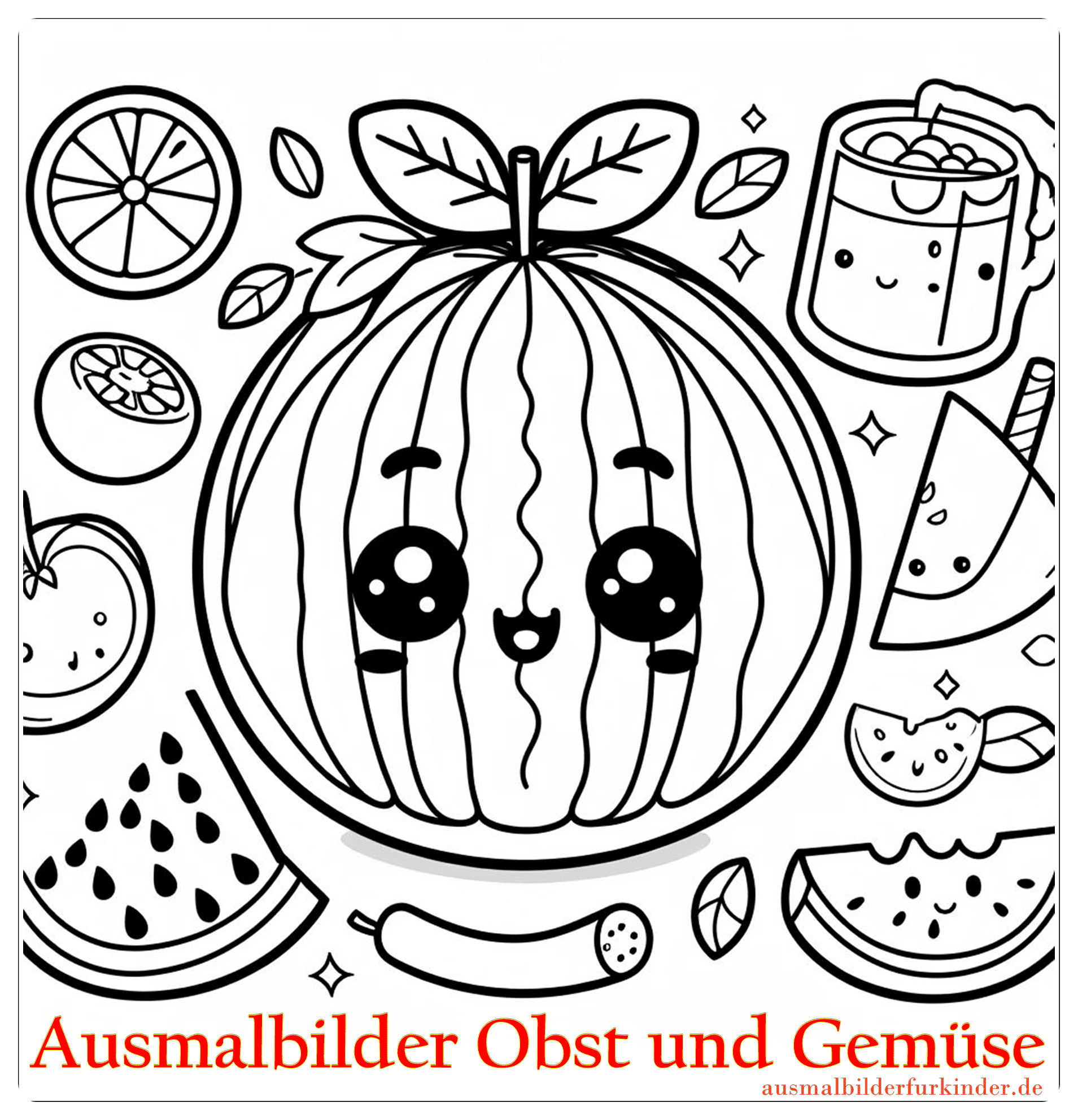 Obst und Gemüse Ausmalbilder: A Colorful Journey into the World of Fruits and Vegetables