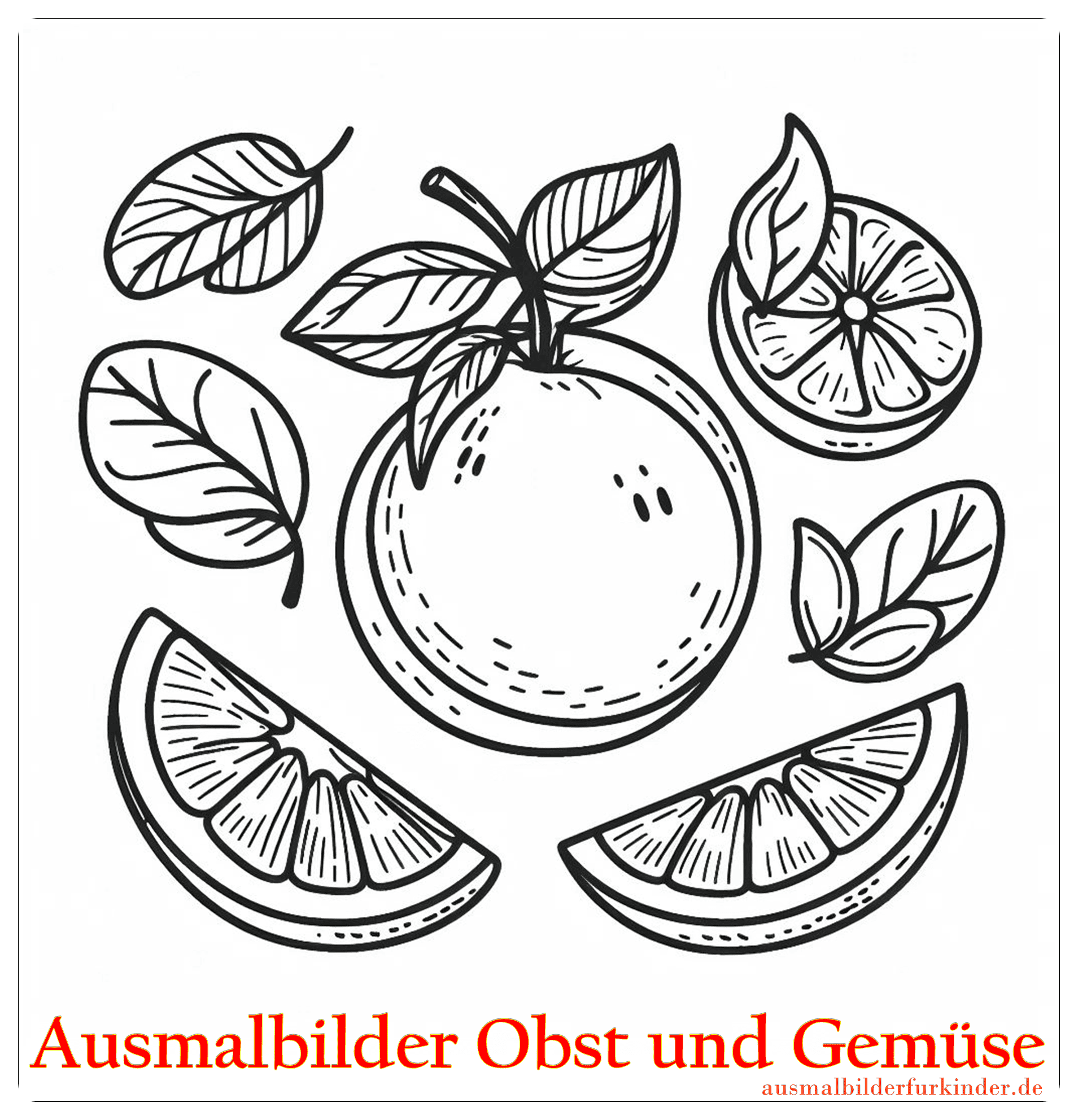 Obst und Gemüse Ausmalbilder: A Colorful Journey into the World of Fruits and Vegetables