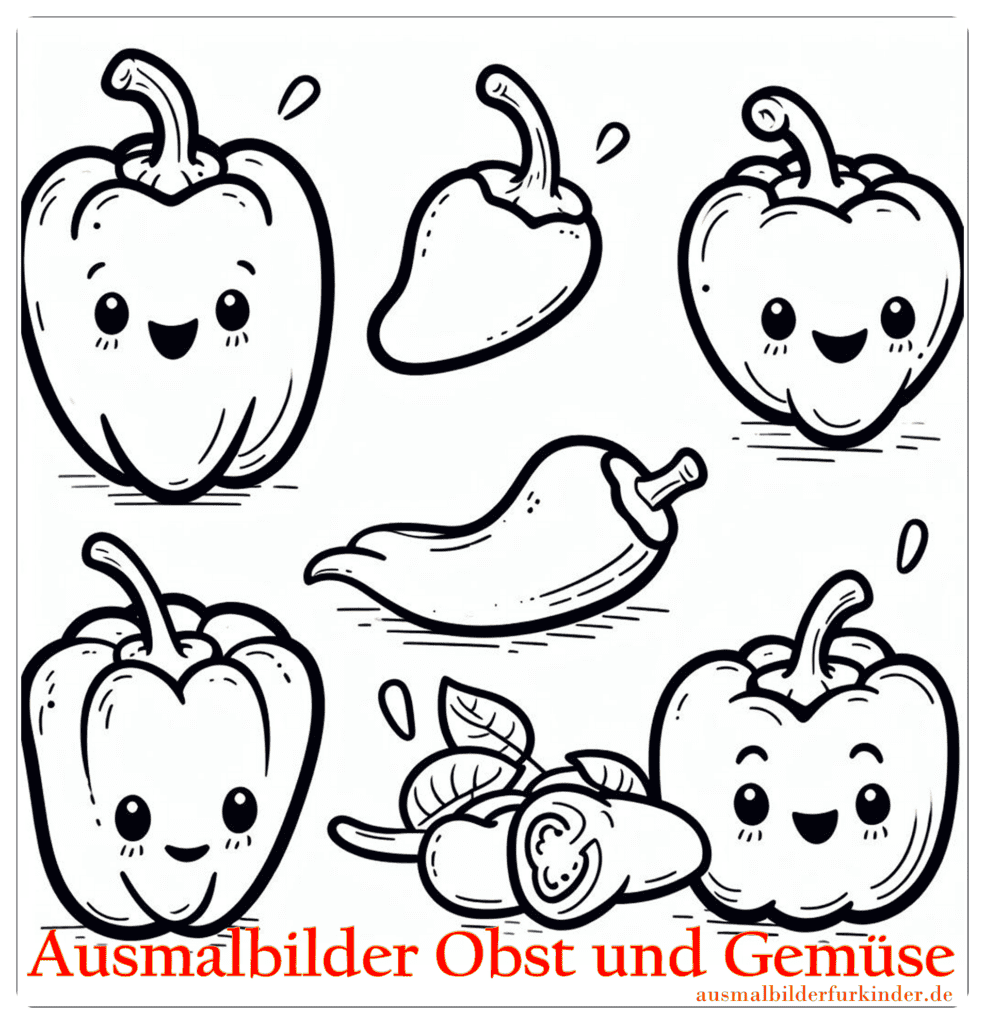 Ausmalbilder Obst und Gemüse 20 by ausmalbilderfurkinder.de