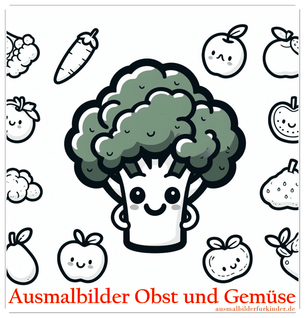 Ausmalbilder Obst und Gemüse 27 by ausmalbilderfurkinder.de