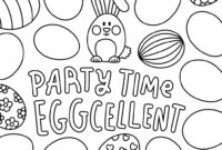 the good egg coloring page