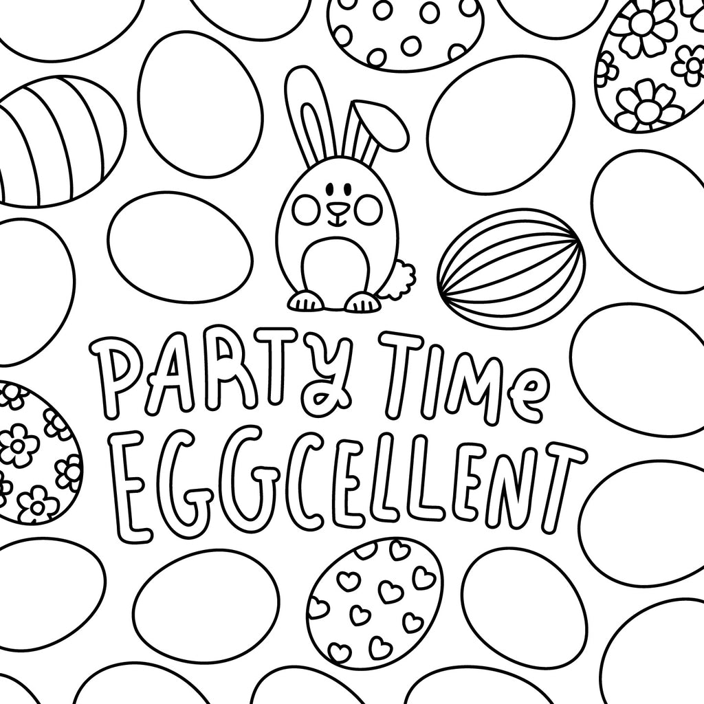 the good egg coloring page