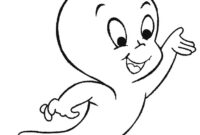 free ghost coloring pages