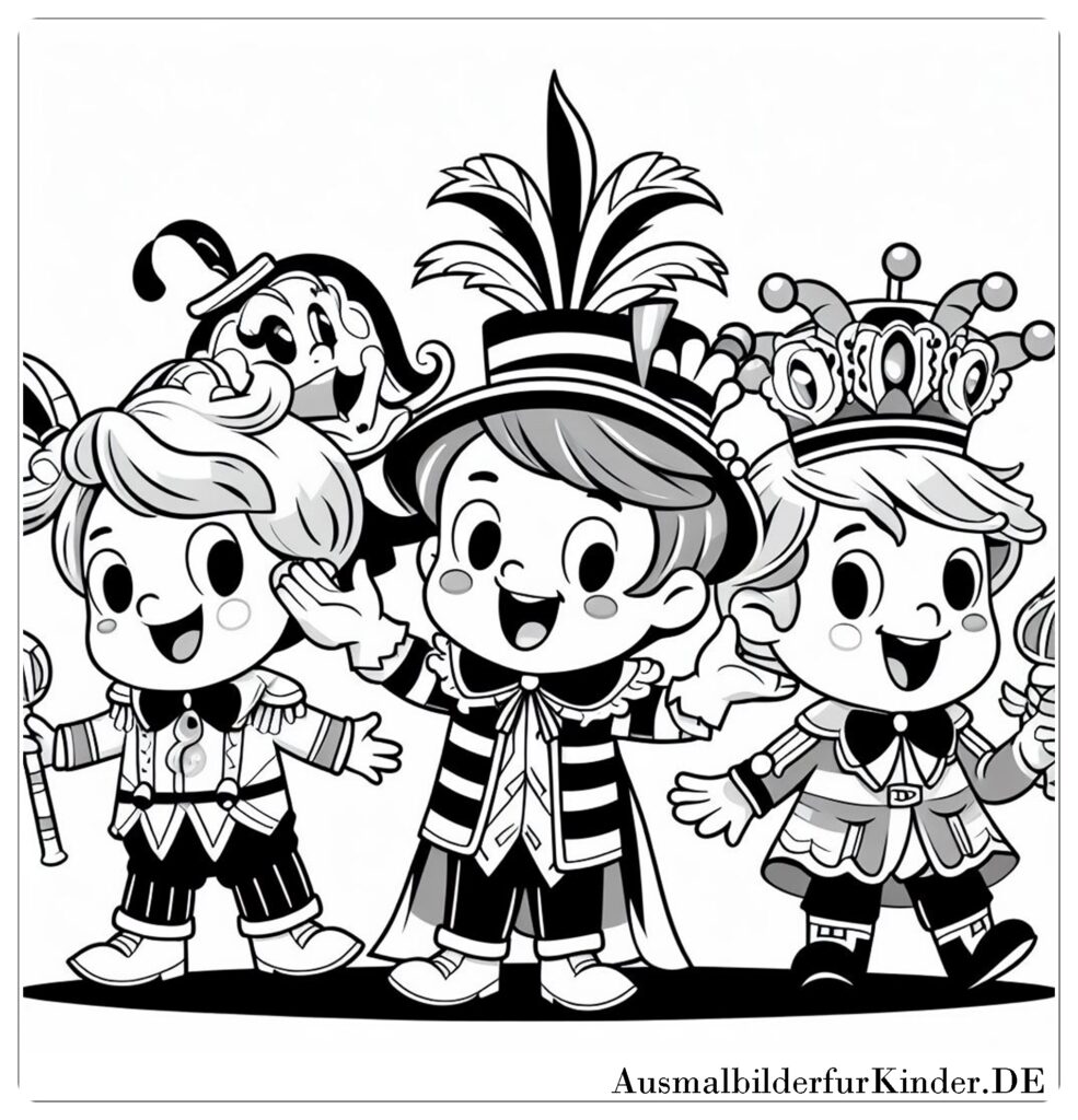 Karneval ausmalbilder kostenlos 11 by ausmalbilderfurkinder