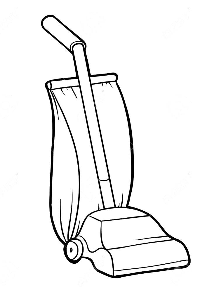 vacuum coloring pages