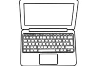 laptop coloring pages