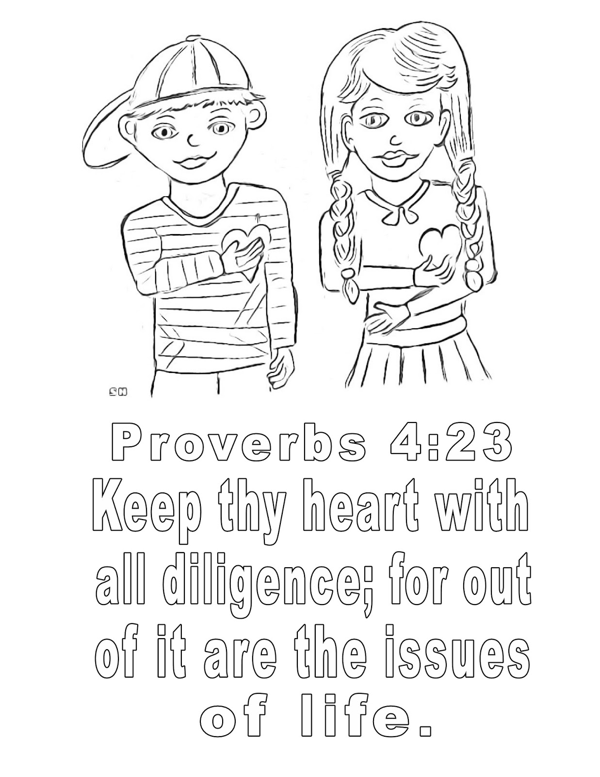 proverbs coloring pages