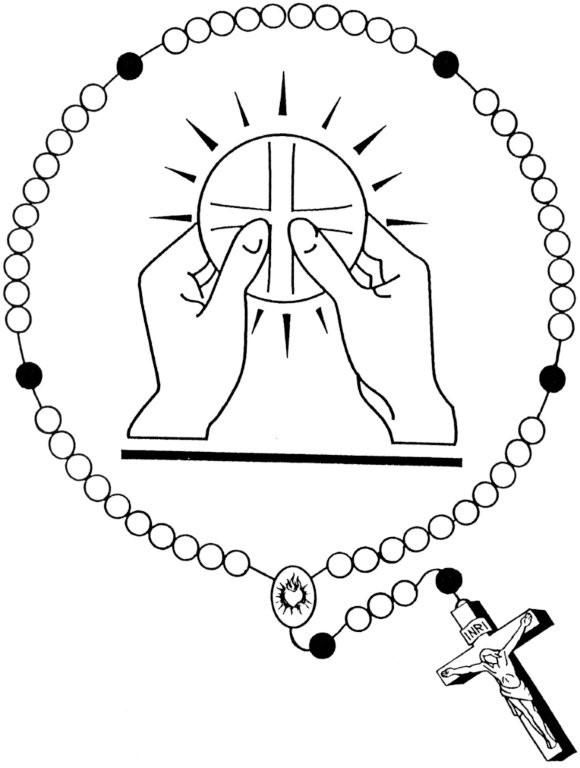 free printable rosary coloring pages