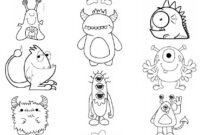 monsters coloring pages