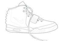 air force 1 coloring pages