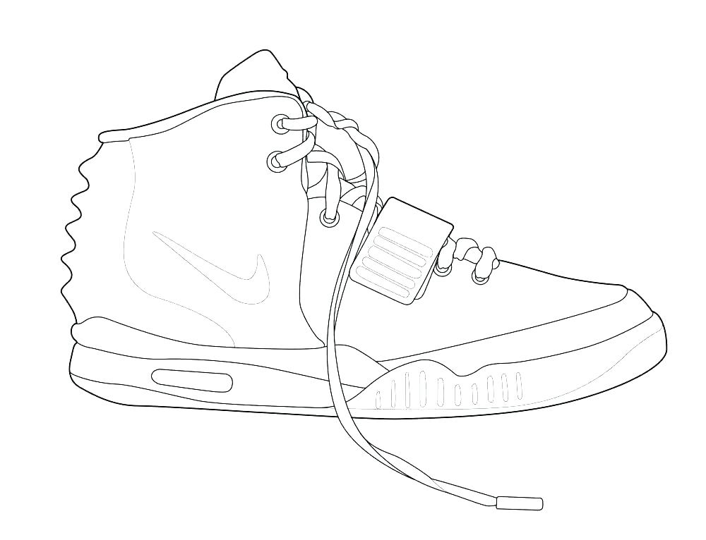 air force 1 coloring pages