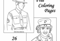 armed forces coloring pages