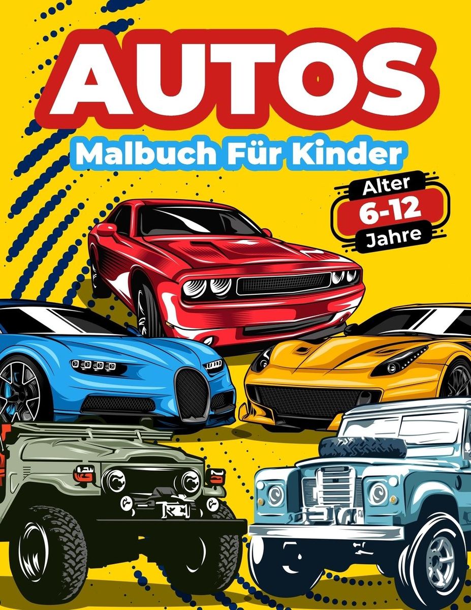 malbuch autos