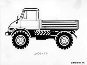 ausmalbild unimog