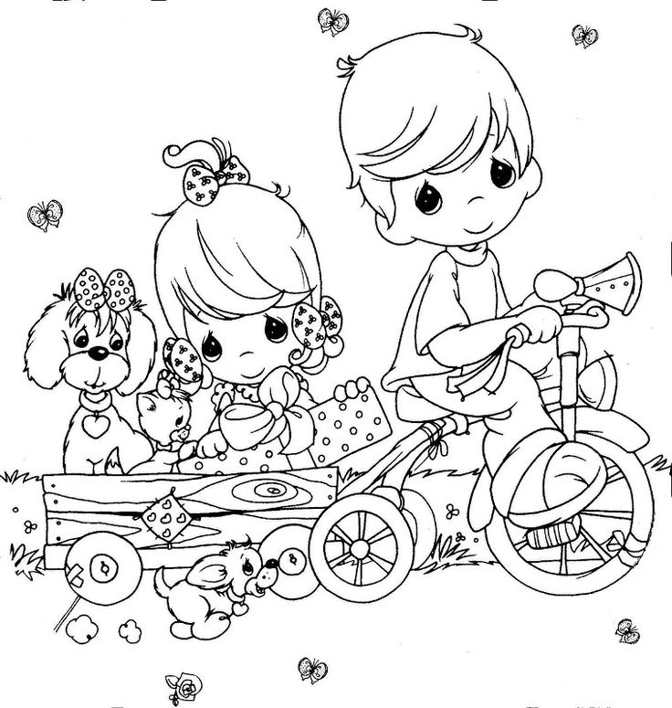 precious moments nativity coloring pages