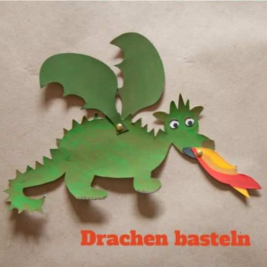 schablone drachen basteln vorlage zum ausdrucken