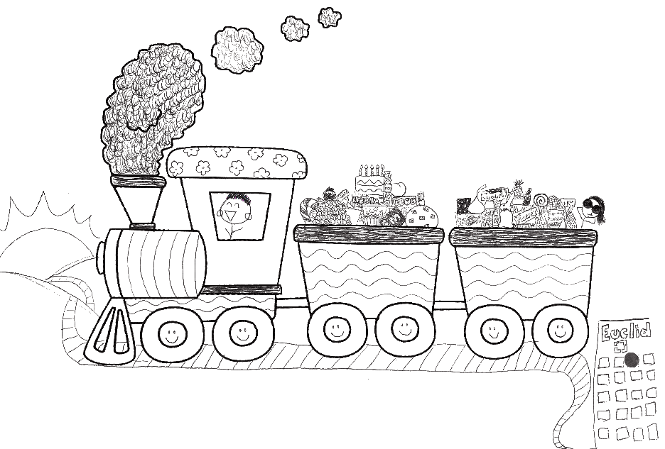 Trains coloring pages » Free & Printable » Train coloring sheets