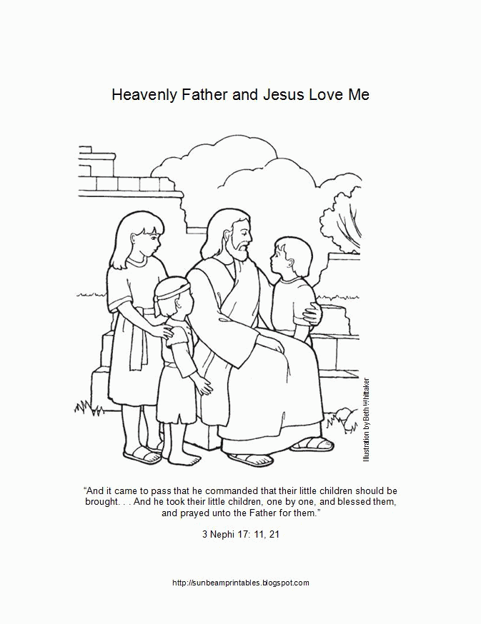 jesus is my friend coloring page