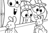 larryboy coloring pages