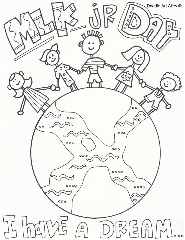 dr martin luther king jr coloring pages