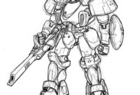 mech coloring pages