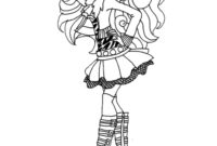 monster high coloring pages to print