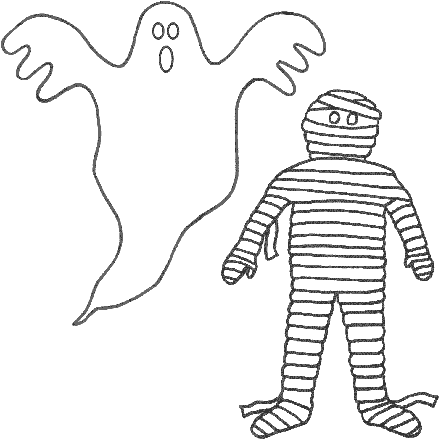 ghost buster coloring pages