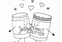 my pb and j coloring pages