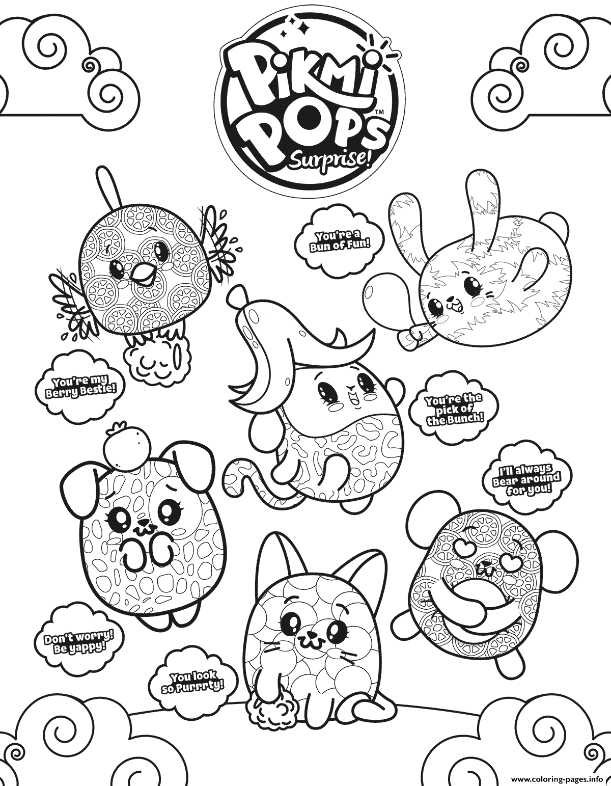 pop it coloring pages