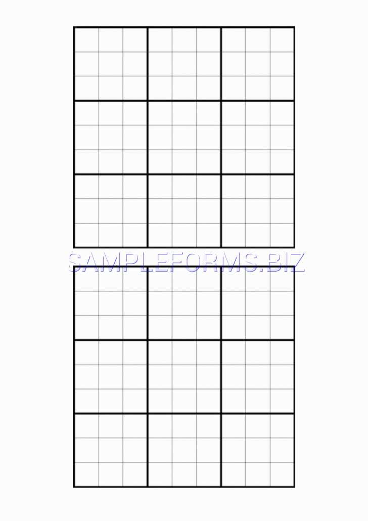 printable blank sudoku grids | Sudoku Printables