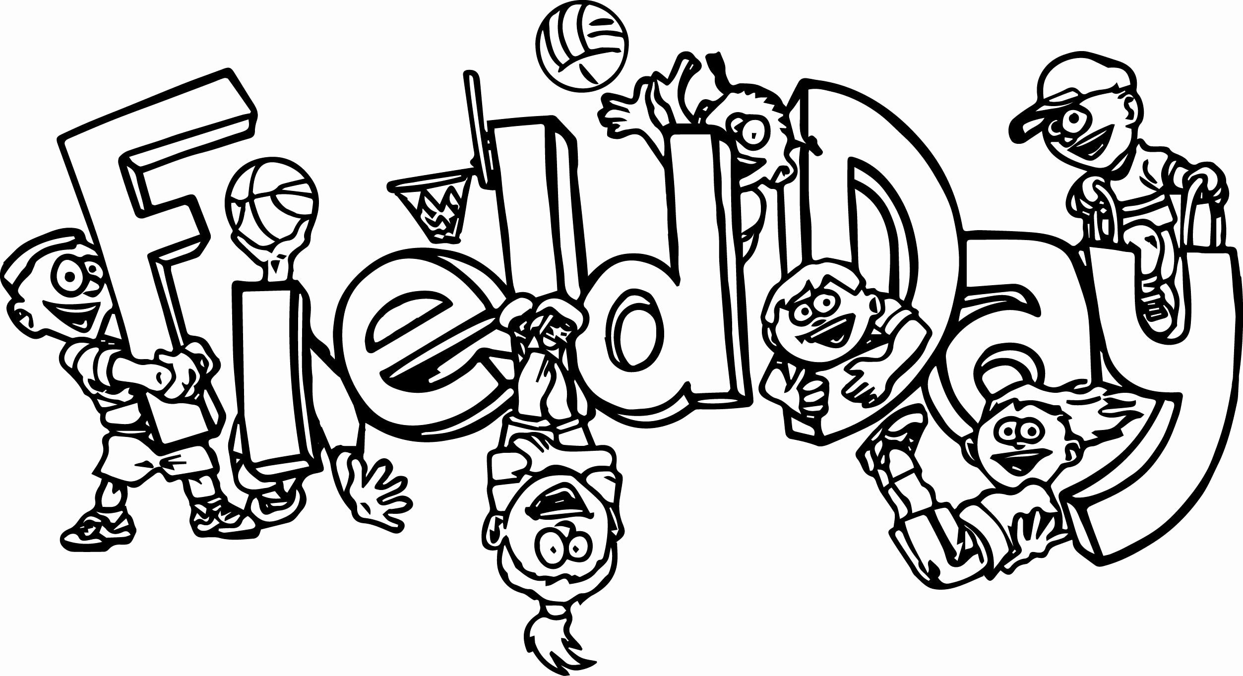 field trip coloring page