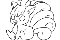 vulpix coloring pages